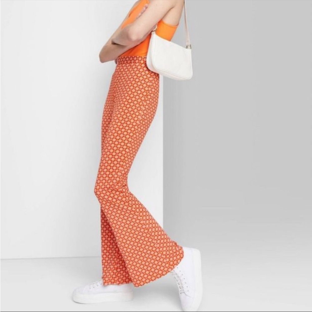 New with tags flare pants size small